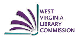West Virginia Library Commission logo